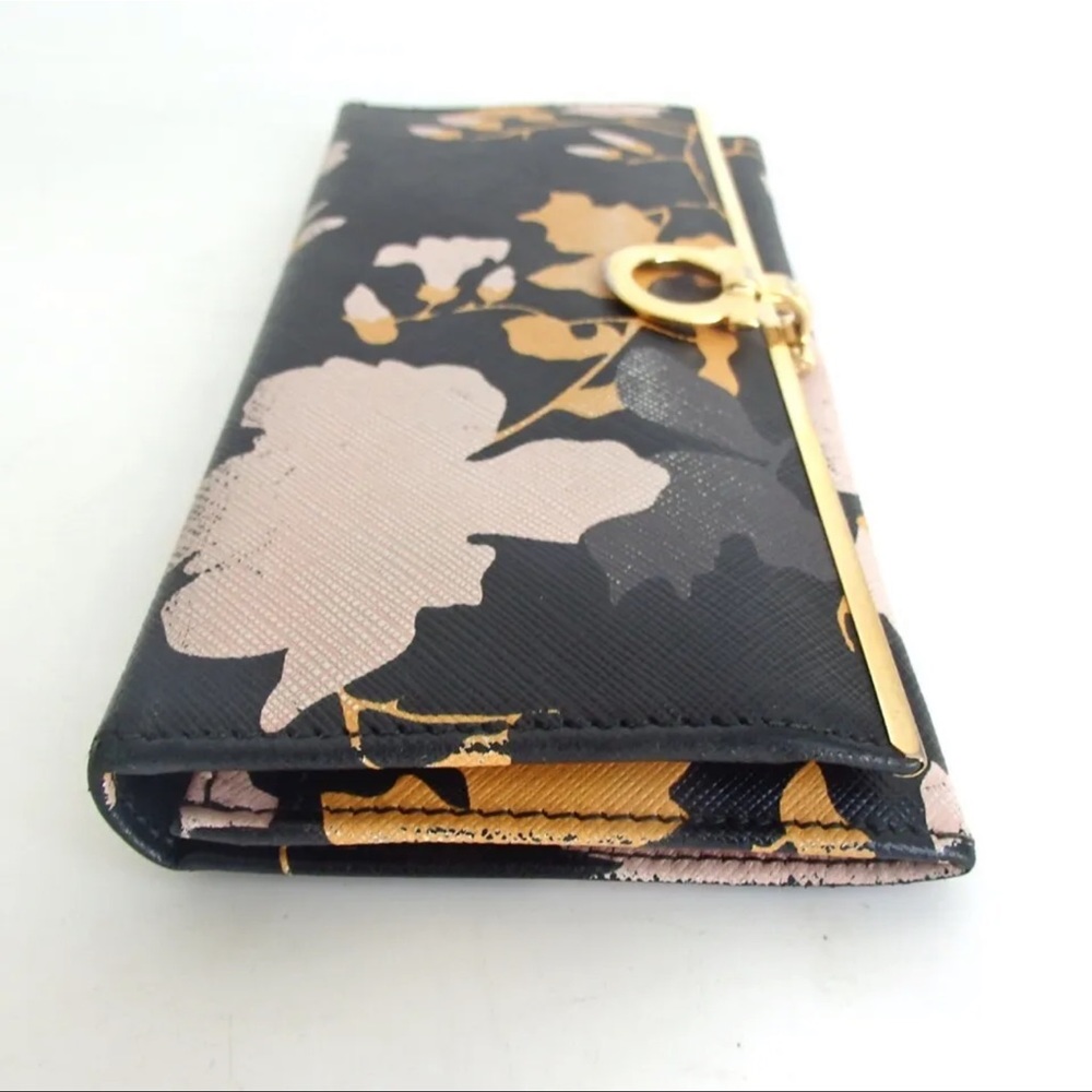 AUTH Salvatore Ferragamo Long Leather Wallet - Picture 3 of 7